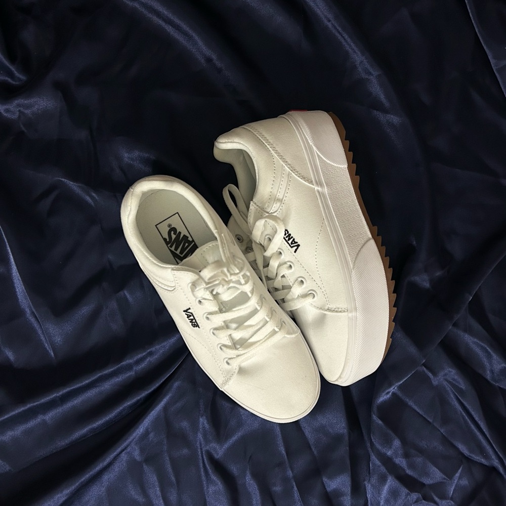 Vans White Sneakers